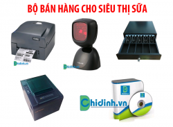 BỘ BÁN HÀNG CHO SIÊU THỊ SỮA