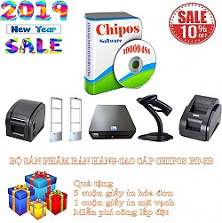 Bộ sản phẩm bán hàng giá rẻ cho shop mỹ phẩm CHIPOS BT-3B